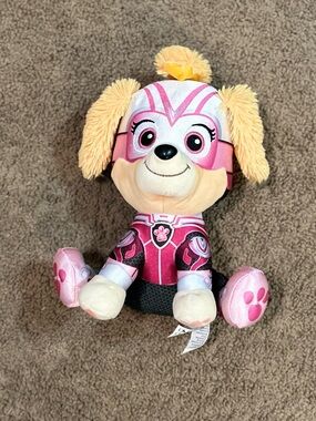 Paw Patrol Skye Pink and Yellow Plush Doll